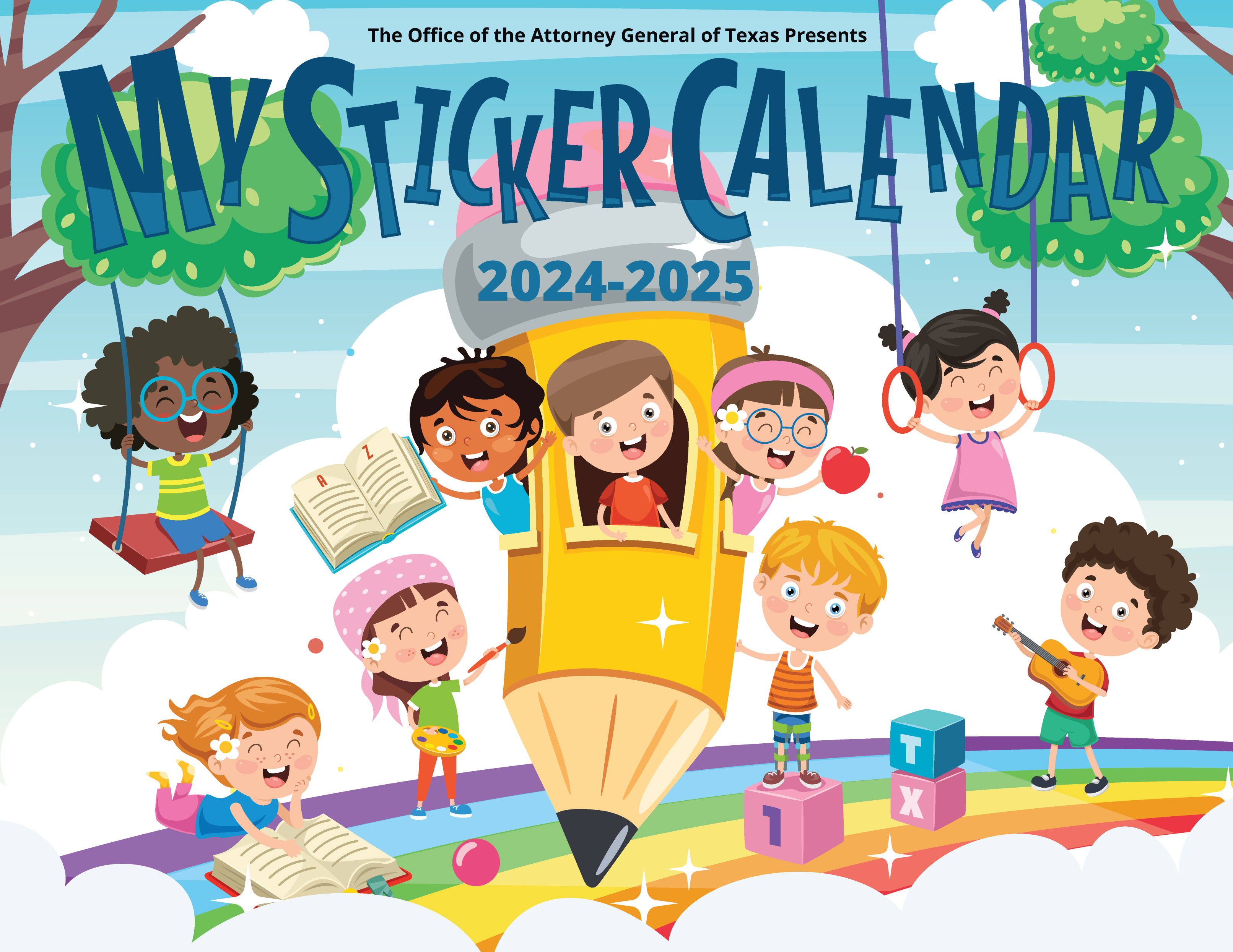 My Sticker Calendar Graphic